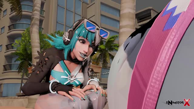 Luna Snow and Jeff get Acquainted (Summer Variant)