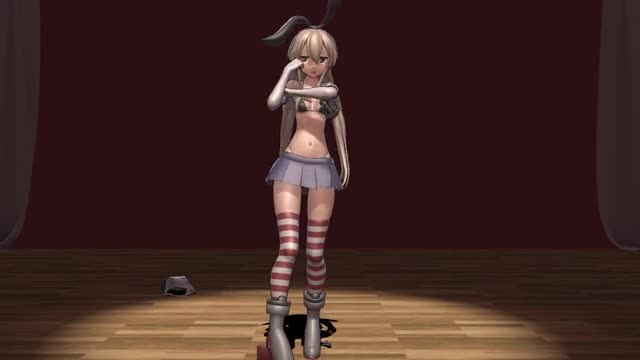 Shimakaze – Conqueror [MMD R18] Kyuneru