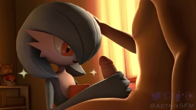Shiny Gardevoir Handjob/Blowjob Animation (4k)