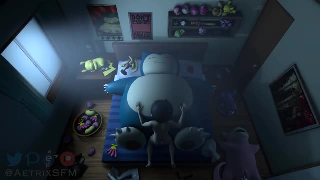 Snorlax Sleep Animation (4k)