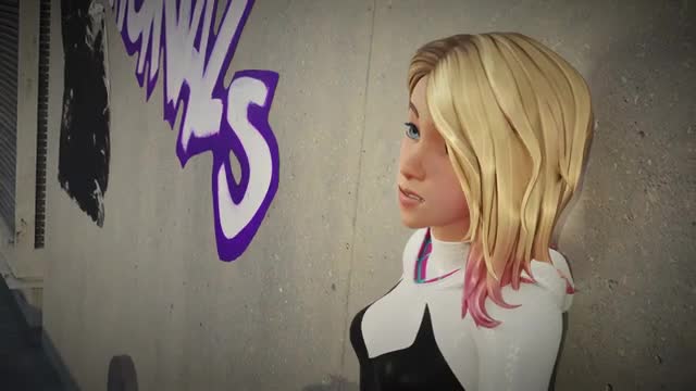 Spider-gwen-and-peter-parker compilation
