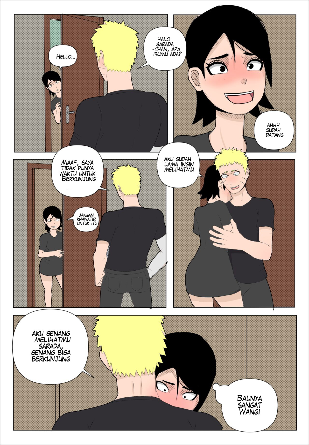 Komik hentai naruto x sarada sub indo