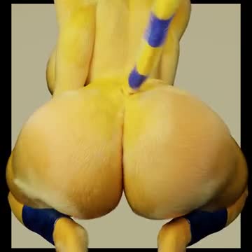 Ankha ass clap (4k)
