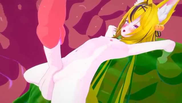 Kendomurft get his big cock sucked by tentacles