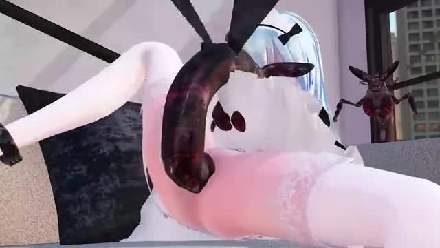 Maid Hatsune Miku and Insects