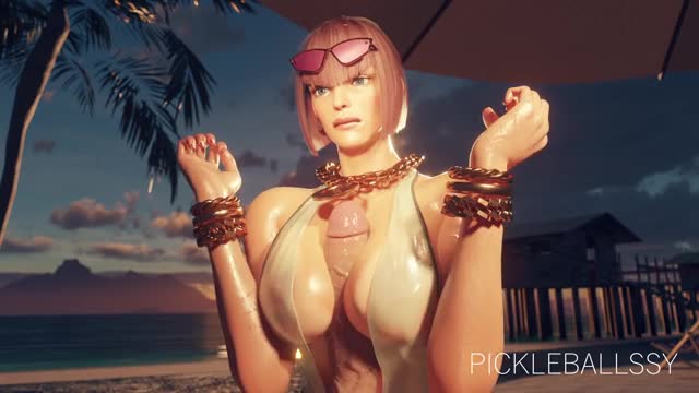 Manon beach Paizuri