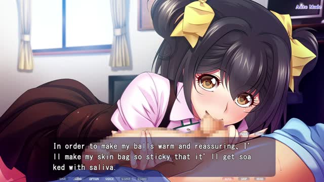 Princess Heart Link ~Kenki-tachi no Enbu~ Minato Hazakura – wake up ball licking