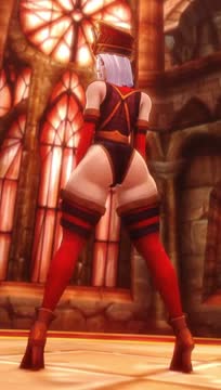 Sally shaking her ass [Clothing Ver]