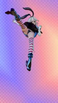 Shimakaze’s 4 kicks [MMD R15] Obe