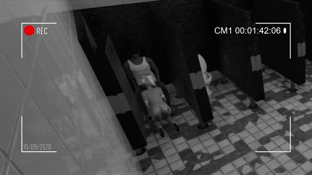 Subway Bathroom Security Cam – Record #1
