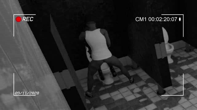 Subway Bathroom Security Cam – Record #5