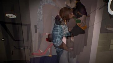 (VAM)wife get blacked at halloween party