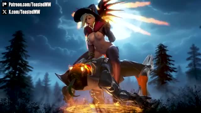Witch Mercy X Reaper Halloween 2024 Part 2
