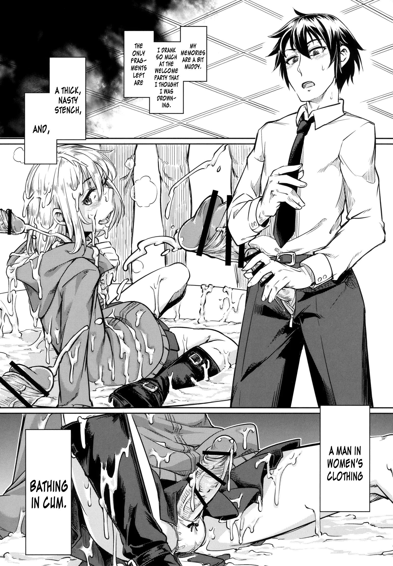 Doujinshi hentai crossdressing