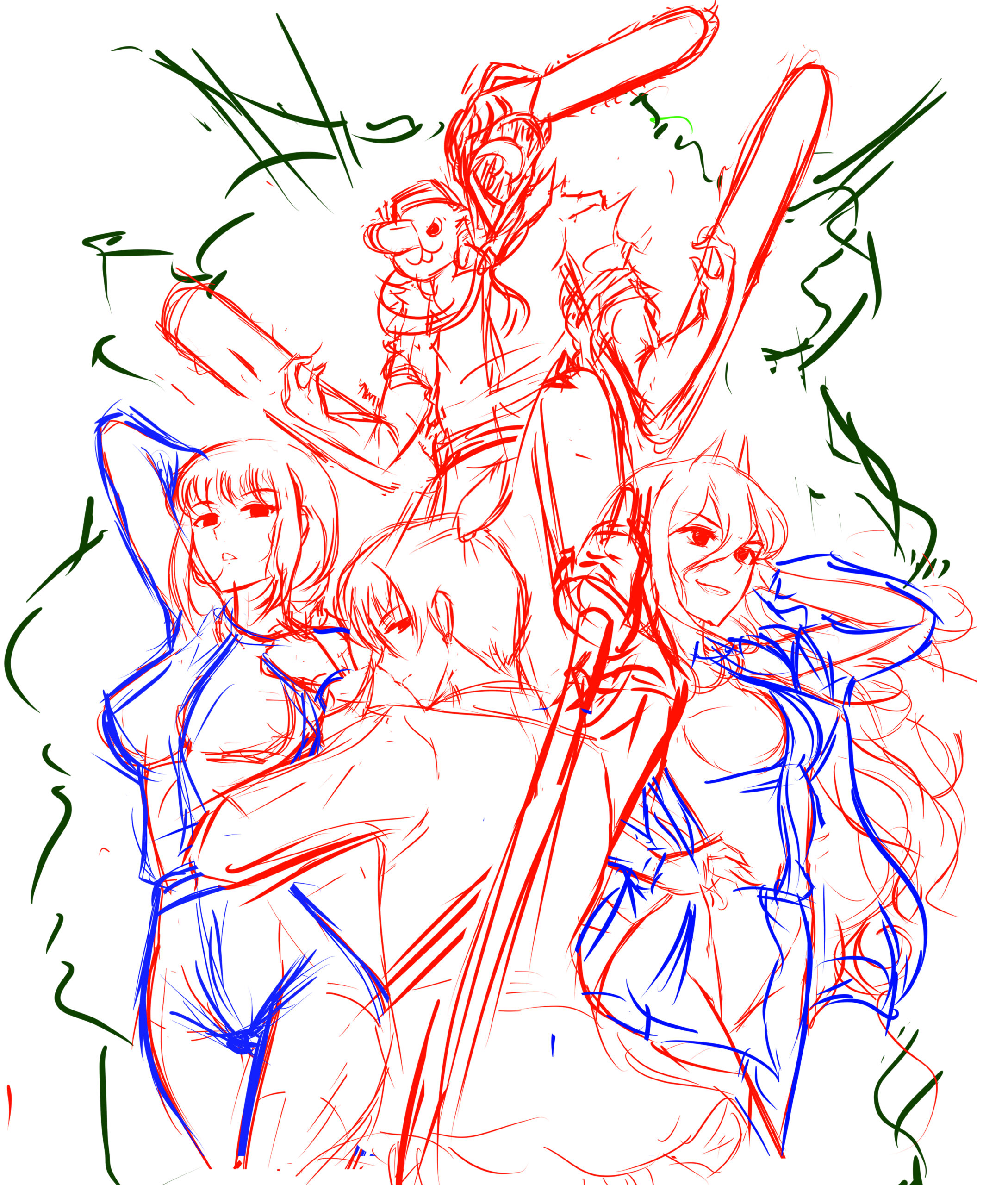 Hentai drawing reference