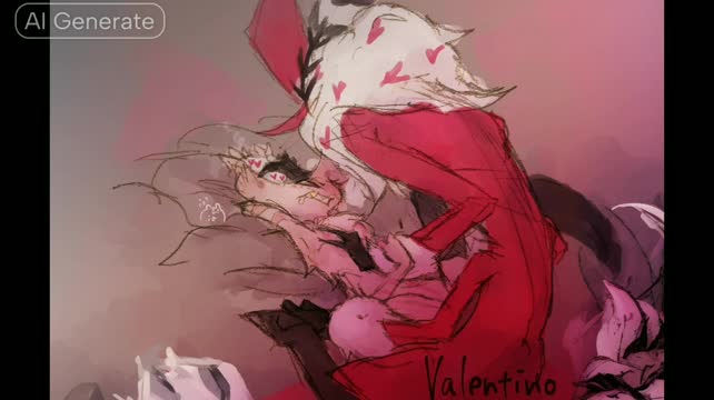[sound fan edit] Angel Dust x Valentino music video BY RAPHIELLE II