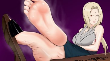 Tsunade hentai feet