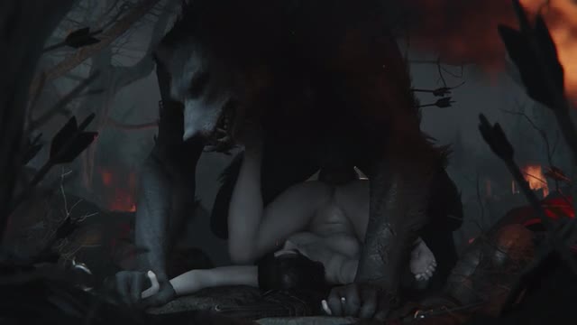 Serana & Werewolf [Zmsfm][4K60FPS]