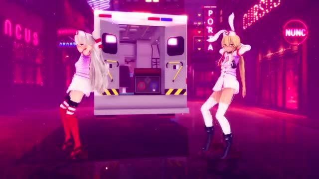 Shimakaze & Amatsukaze – Chocolate Cream [MMD R15] Hamselvish