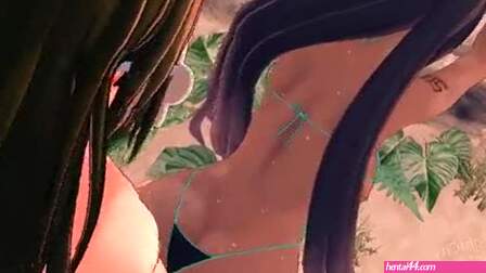 Beach Rendezvous with Karin