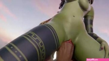 Beautiful Medusa Widowmaker Riding Dick