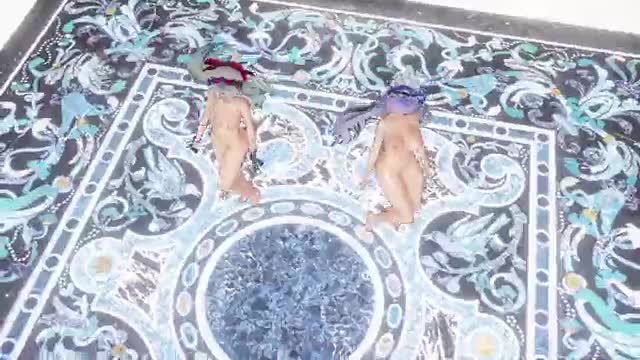 [MMDWuWa] Carlotta & Cantarella Aibo Dance Hall omake