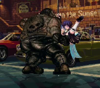 [MUGEN Beastiality]Buta Yaro turn Wanderer into a slut