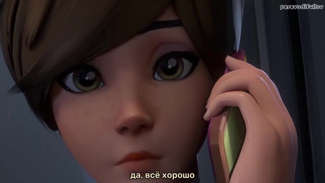 [Rus Sub] Mercy interrogates prisoner with a powerful strategy