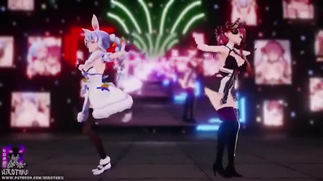 Usada Pekora – Marine Houshou【PekoMari Exercise Song】 Vtuber