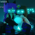 Minecraft Jenny x Warden sex beltomNSFW