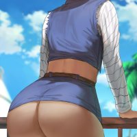 Android 18 Mini Skirt Cant Hide Her THICC Ass By Shexyo