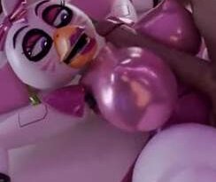 Glamrock Chica Boobjob POV