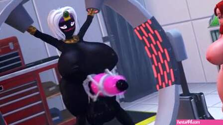 Jessica Rabbit Running Some Tests on Her New Martian Friend [CounterSFM]