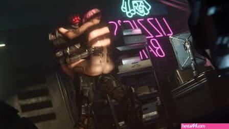 Judy x Adam Smasher (Nude)