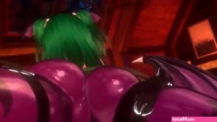 Lewdy Morrigan ❤️ Pins You Down And Drains Your Soul And Balls Non Stop