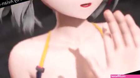 [MMD – DnC] Let’s "dance" under the crowd’s staring! – Excuse Me (Black stockings)