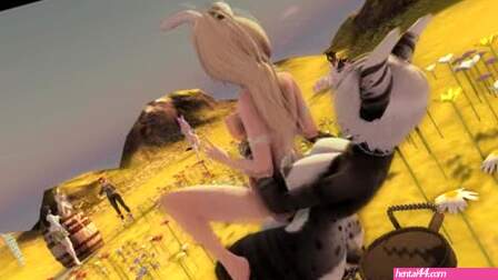 Second Life Whore Falara riding cock after orgy event