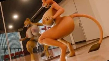 Nala shakes her ass