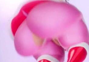 Amy rose shaking her pink sweaty cheeks (Higher Quality)