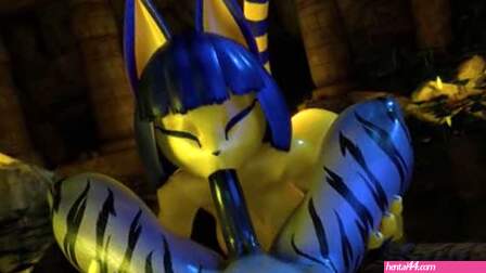 Ankha POV Blowjob (Added Sounds)