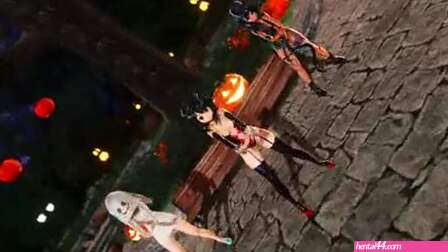 Asuka X Homura X Yumi – Halloween MMD
