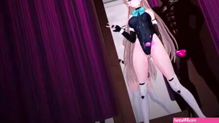 Changing room dance 2 – Toki and Rio