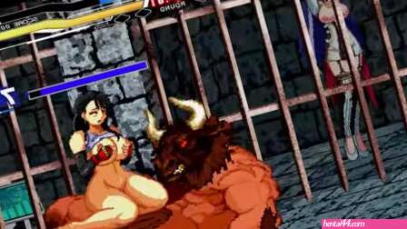 (Final Fantasy)  Tifa vs Minotaur&Brian