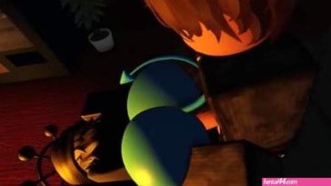 Fucking a Sexy Blue Demon