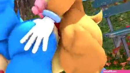 Futa Sally fuck Futa Sonic