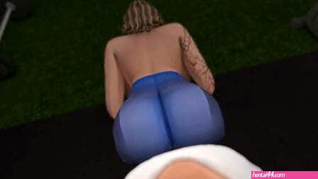 Gym Femdom