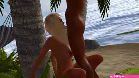 Hot Sex on the Beach l 3D Animation Hentai Uncensored [Episode 2]
