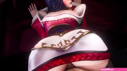 [League Of Legends] Ahri doggystyle POV