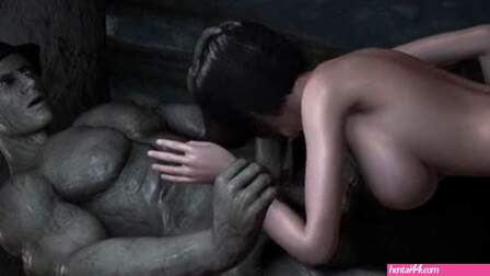 Leon is Watching Ada Wong Get Fucked By Mr.X [VLDstudio]