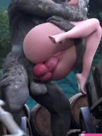Meis3d: Ciri gets fucked by a werewolf